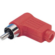 MR-544 LS RED/O-RING Male plug 90° Red