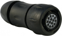UTS6JC12E14S, Coupling Socket UTS Hi Seal Poles=14 Female Housing size12, Souriau Esterline Sunbank