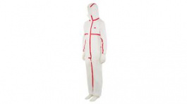4565L, Protective overall Size L red on white, 3M