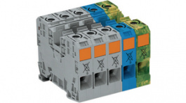 285-139, Terminal block, 6...35 mm2 1000 vac/vdc green/blue/yellow, Wago