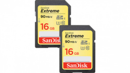 SDSDXNE-016G-GNCI2, Extreme SDHC 2-pack 2x 16 GB, Sandisk