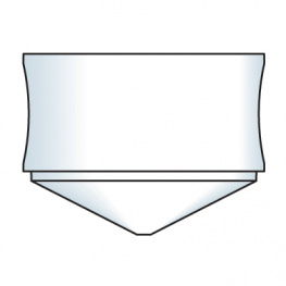 903-WW, Cartridge Piston white, Metcal