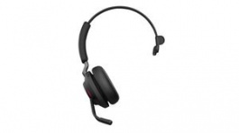 26599-889-999, Headset, Evolve 2-65, Mono, On-Ear, 20kHz, Bluetooth, Black, Jabra