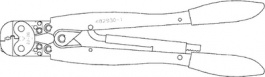 482930-1, Crimping tool, TE Connectivity