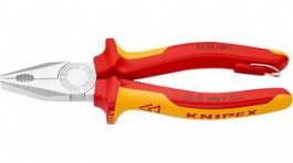 03 06 180 T, Combination Pliers 180 mm, Knipex