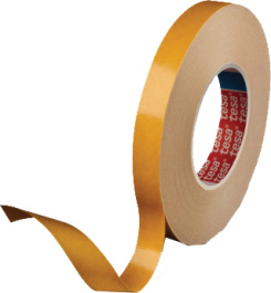 04952 19MM X 50 M WHITE, Double-sided foam tape white 19 mmx50 m, Tesa
