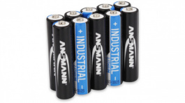 LITHIUM INDUSTRIAL 10AAA BOX [10 шт], Primary battery 1.5 V, FR03, Ansmann