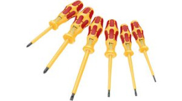 05051575001, Kraftform 1000 Screwdriver Set, Multi-Component Kraftform, 6pcs, Wera Tools