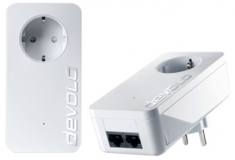 9297, dLAN 550 duo+ starter kit 2 x 10/100 500 Mbps, Devolo