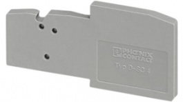 3043307, End plate, grey, Phoenix Contact