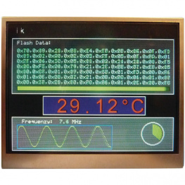 DEM 320240A TMH-PW-N, TFT display 3.5" 320 x 240 Pixel, Display Elektronik