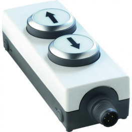 1.20.810.321/0000, E-Box X2 complete, grey/black, RAFI