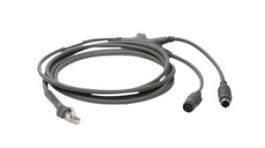CBA-K01-S07PAR, PS/2, Power Port Cable, 2m, Suitable for LI2208, Zebra