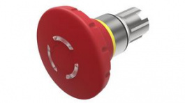 45-2D36.2A20.000 , Emergency Stop Switch Actuator, Red / Yellow, IP66/IP67/IP69K, Latching Function, EAO