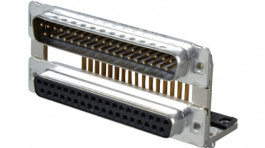 163A19559X, D-Sub plug + socket 2 x 37P, Conec