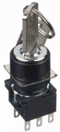 LB1K-3ST6A, Коммутатор с ключом, IDEC