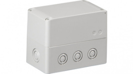 SPCM081310G, Plastic enclosure 125 x 75 x 100 mm grey PC IP 66/67 N/A Cubo S, Ensto