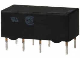 G6AU274P24DC, Signal relay 24 VDC 5760 Ohm 100 mW THD, Omron