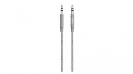 AV10164BT04-GRY, Audio Cable 3.5 mm Jack Plug - 3.5 mm Jack Plug 1.2m, BELKIN