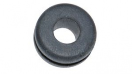 GR 10-6 H6 S1.5 [100 шт], Rubber Grommet 6mm Black, NEMIQ