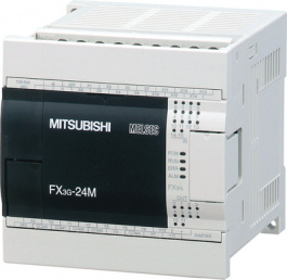FX3G-24MT/DSS, Compact PLC FX3G, 14 DI, 6 HS, 10 TO, Mitsubishi