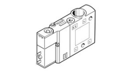 CPE14-M1BH-3GL-1/8, Solenoid Valve, 8bar, 24VDC, 3/2, 1/8" NPT, Festo