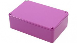 1590B3PR, Diecast Stomp Box, Aluminium, Purple, 77 x 116 x 38 mm, Hammond
