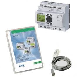EASY-BOX-819-AC-USB, Starter Kit EASY800 115/230 VAC, 12 DI, 6 RO, Eaton