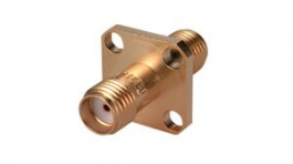 37 SMA-50-0-1/111 NE, Adapter, Panel Feed-Through, SMA Socket - SMA Socket, 50Ohm, Huber+Suhner