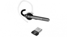 W3K08AA, Mono Headset, In-Ear Ear-Hook, 20kHz, Bluetooth/Wireless, Silver, HP