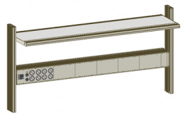 L1-00 Z05, Height profile 1528 x 400 mm, Elabo