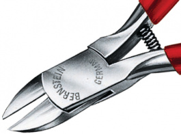 3-127-2, Side-cutting pliers with bevel, Bernstein