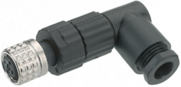 ELWIKA 4008 V, Разъем: М8; "мама"; PIN:4; угловой 90°; на провод; вилка; E; 4А; 60В, Hirschmann