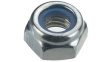 BN 637 M8 Lock nuts, stainless A2 M8