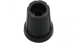 RND 210-00288, Instrument knob, black, 6.0 mm D Shaft, RND Components