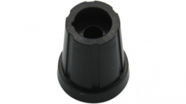 RND 210-00288, Instrument knob, black, 6.0 mm D Shaft, RND Components