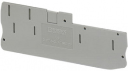 3061855, End plate, grey, Phoenix Contact