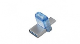 AB135396, USB Stick, 128GB, USB 3.0, Blue / Silver, Dell