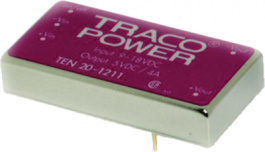 TEN 20-2422WIR, Преобразователь: DC/DC; 20Вт; Uвх:9?36В; Uвых:12ВDC; Iвых:833мА, Traco Power
