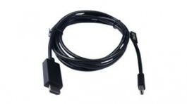 V7MDP2HD-02M-BLK-1E, Video Cable, Mini DisplayPort Plug - HDMI Plug, 3840 x 2160, 3m, V7