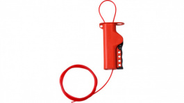 50941, Cable Lockout;Red;Fiberglass Reinforced Polypropylene, Brady