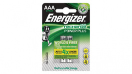POWERPLUS AAA 700MAH 2P [2 шт], NiMH rechargeable battery AAA 1.2 V 700 mAh, Energizer