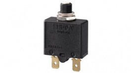 1658-G21-02-P10-12A, Thermal Circuit Breaker, 1-Pole, Panel Mount, 12A, IP00/IP40, ETA