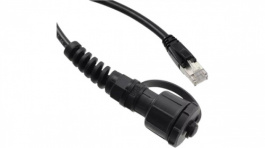 67PAB-010-K, Ethernet Cable CAT5e SF/UTP 1 m Black, Bel Stewart