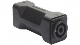 SP4F4FDW, SP adapter 8 Black, Amphenol