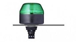 802506405, LED Signal Beacon, Continuous/Flashing, Green, 24VAC / DC, Panel Mount, IBL, Auer Signal