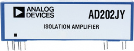 AD202JY, Измерительный усилитель SIP, Analog Devices