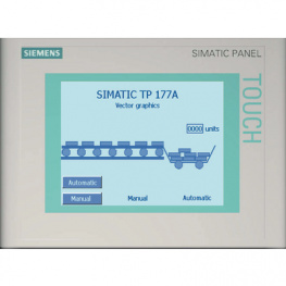 6AV6642-0AA11-0AX1 (TP 177A), Touch panel 5.7 " STN, monochrome, Siemens