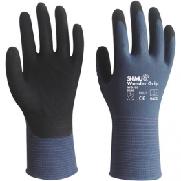 52627-8, Mounting Gloves WG500 Size=8 blue Pair, Bjornklader
