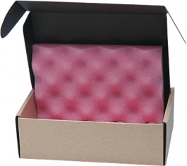 25-301-6090+27-419-6005, Shipping box for printed circuit boards 115 x 200 x 30 mm, TUPAC